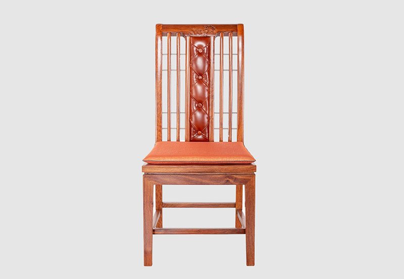镇坪芙蓉榭中式实木餐椅效果图
